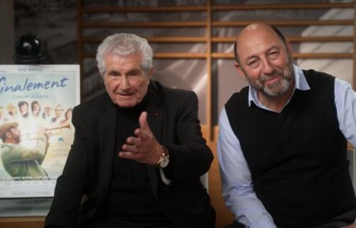 Treffen: Kad Merad und Claude Lelouch, „Endlich“