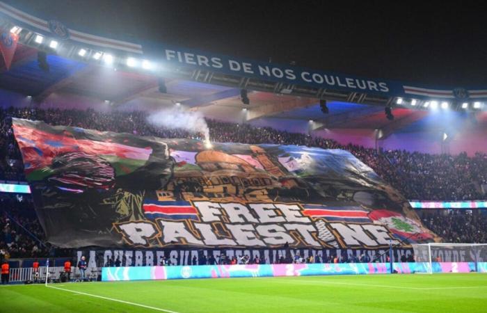 Tifo „Free Palestine“: Der CEO von PSG und der Präsident der FFF vom Innenministerium vorgeladen – C1 – J4 – PSG-Atlético (1-2)