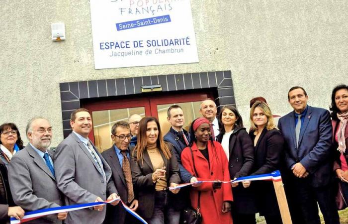 Ein neuer Hauptsitz in Bondy für Secours populaire in Seine-Saint-Denis