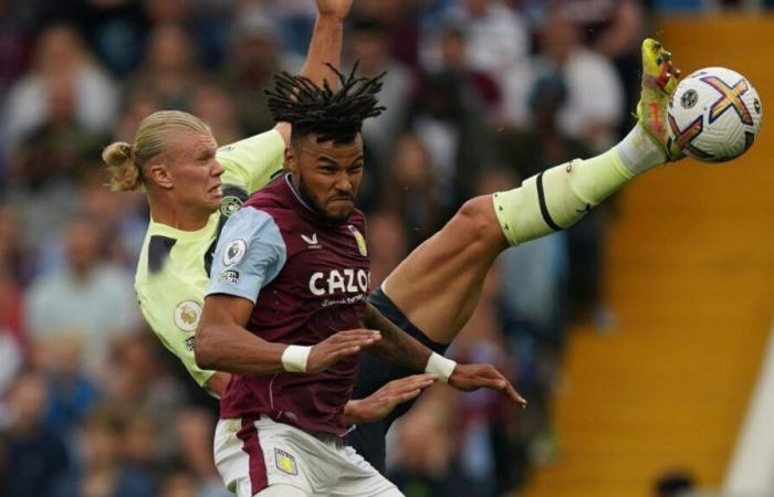 Unaï Emery versteht die Geste von Tyrone Mings nicht