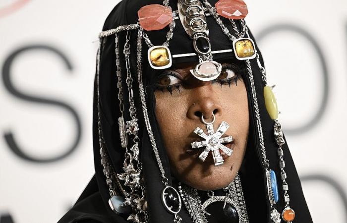 Erykah Badu, neue Modeikone und aufstrebende Schauspielerin