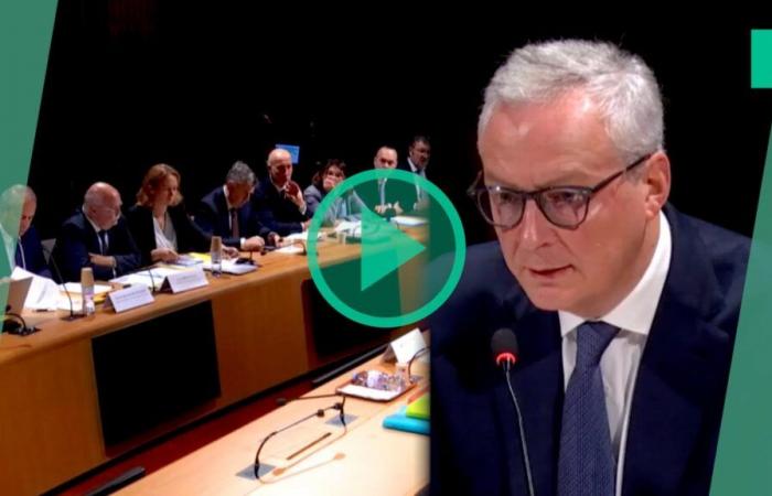 Bruno Le Maire macht im Senat kein Mea culpa und beschuldigt sogar die Barnier-Regierung