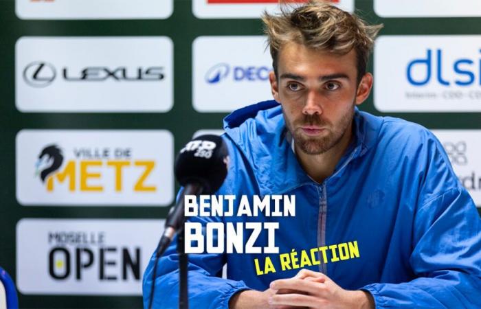 Benjamin Bonzi siegt bei den Moselle Open gegen Quentin Halys