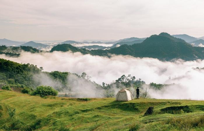 „Heilungsplatz“ in Quang Nam lockt Touristen zum Campen, um dem Staub zu entfliehen und Wolken zu jagen – Vietnam.vn