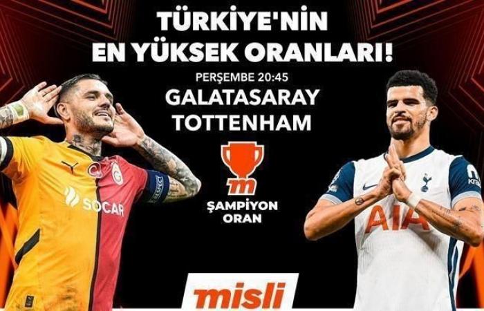 Galatasaray empfängt den englischen Giganten Tottenham | Galatasaray befindet sich in Europa in einer schwierigen Phase