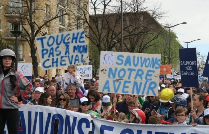 Warum sagt die Pferderennbranche ihre Rennen ab und demonstriert diesen Donnerstag auf den Straßen von Paris?