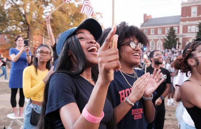 Studenten der Howard University enttäuscht, aber widerstandsfähig nach Harris’ Wahlniederlage: NPR