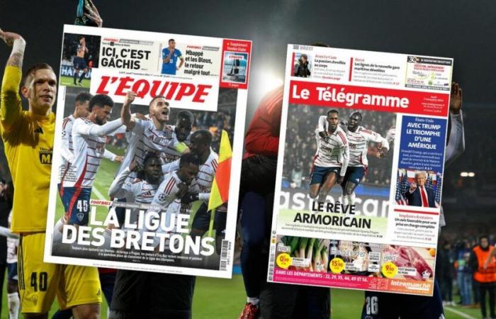 „Die Liga der Bretonen“, „Der Armorican-Traum“ … Die Presse lobt Brest immer noch