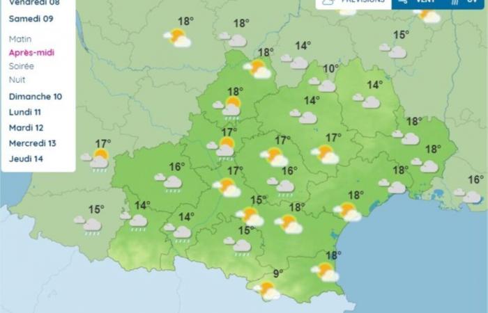 KARTEN. Hier sind die Prognosen von Météo France für das lange Wochenende des 11. November in Toulouse und Okzitanien