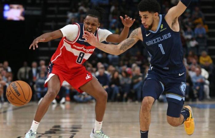 NBA: Washington Wizards bei Memphis Grizzlies | Feldebene