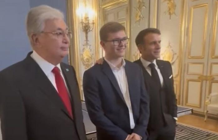 VIDEO. Alexis Lebrun trifft auf Emmanuel Macron: Bilder vom Tischtennis-Austausch zwischen den beiden Männern im Elysée-Palast