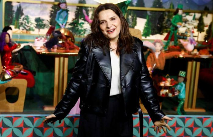 Es ist schon Weihnachten, Juliette Binoche eröffnet die Frühlingsbeleuchtung: „Ich bin erstaunt“