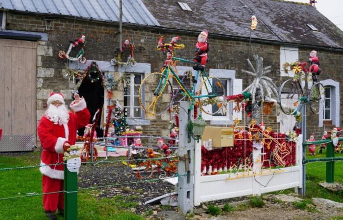 „Wenn meine 160 Weihnachtsmänner angezündet sind, verbrauche ich viel Strom“