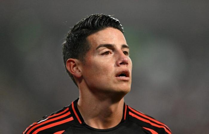 Das traurige Bild von James Rodríguez auf der Bank, während sein Team mit drei Toren Unterschied verlor: „Das ist nicht nur traurig, es ist eine Beleidigung“