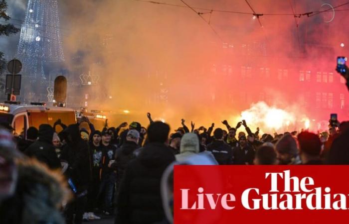 Israel schickt nach Angriffen auf Fußballfans Rettungsflugzeuge nach Amsterdam – Nahost-Krise live | Israel