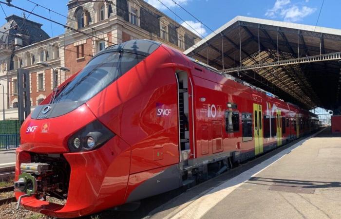 Ein Bahnarbeiterstreik stört den Regionalzugverkehr