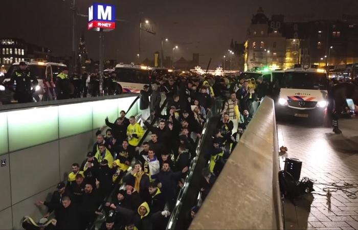 Israel beklagt „Pogrom“ in Amsterdam, da Fußballfans von Randalierern angegriffen werden