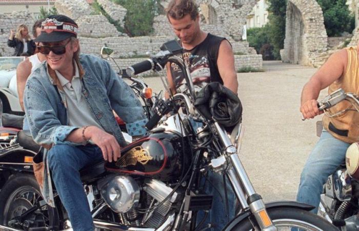 Eine Johnny Hallyday Harley Davidson wurde von einer Privatperson versteigert