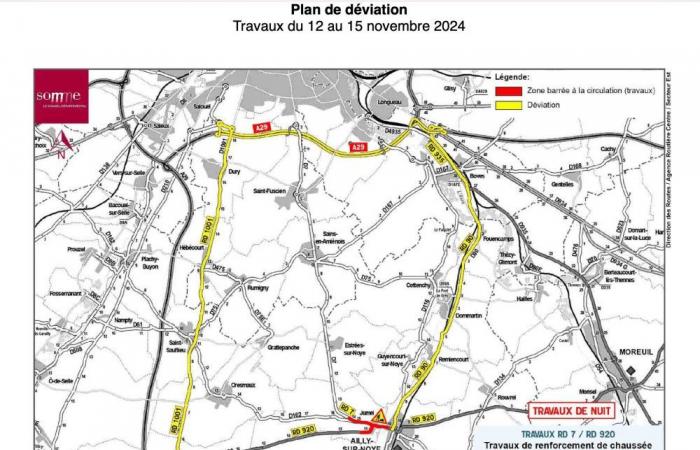 Große Straßenreparaturarbeiten in Jumel und Ailly-sur-Noye