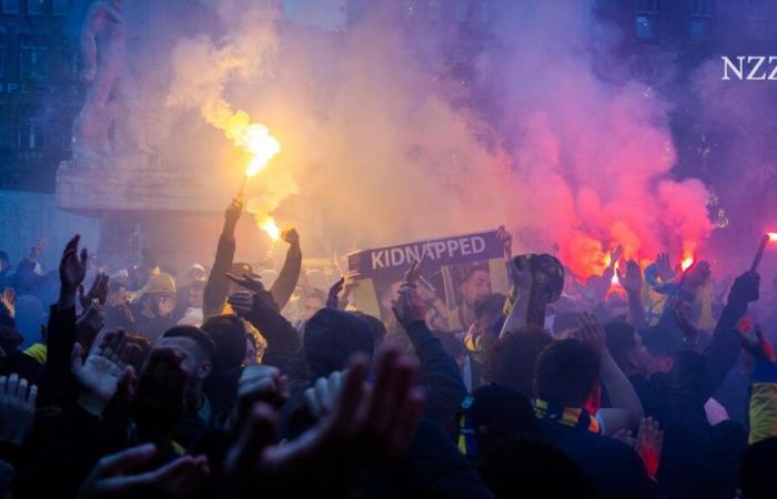 Israelische Fans nach Fussballspiel evakuiert