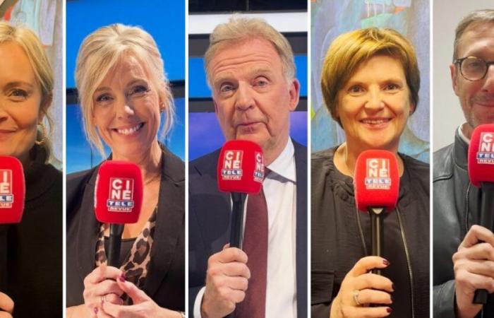 Ophélie Fontana, Sacha Daout, Véronique Barbier und Nathalie Maleux würdigen die Arbeit von François De Brigode nach seinen letzten Nachrichten bei RTBF (Video)