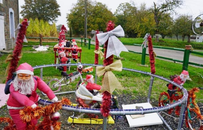 „Wenn meine 160 Weihnachtsmänner angezündet sind, verbrauche ich viel Strom“