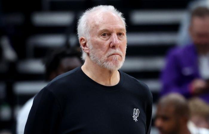 Gregg Popovich verpasst das vierte Spiel in Folge wegen unbekannter Krankheit, als die San Antonio Spurs die Portland Trail Blazers schlagen