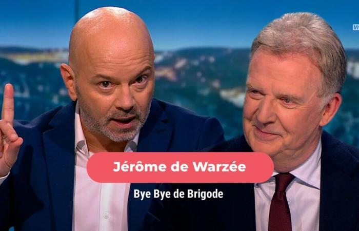 François De Brigode verlässt das Journal Télévisé: Jérôme de Warzée würdigt ihn