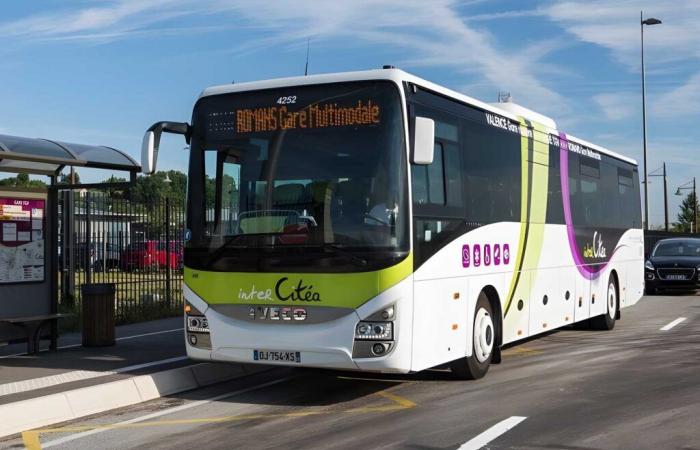 neue gasbetriebene Reisebusse für die Intercitéa-Linie