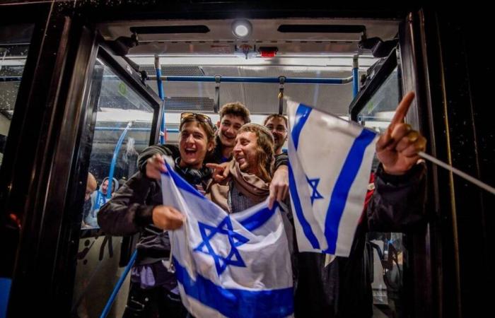 Israel. Für das Spiel im Stade de France wurden weniger als 200 israelische Fans erwartet