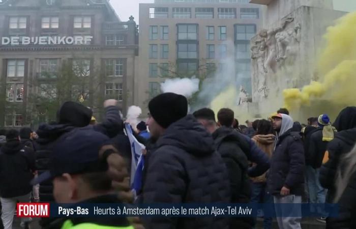 Zusammenstöße am Rande eines Fußballspiels in Amsterdam vor dem Hintergrund des Konflikts im Nahen Osten – rts.ch