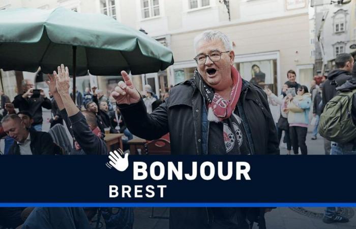 Das Stade Brestois im Stade de France, voller Bistros und Volotea: Hallo Brest!