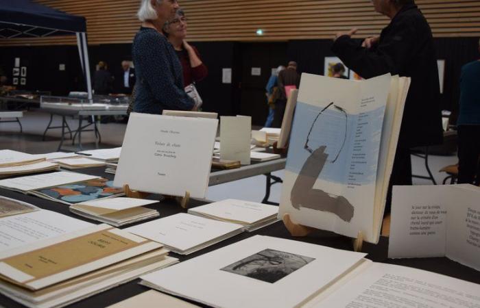 Rodez. Eröffnung der 4. Künstlerbuchbiennale im Gemeindehaus