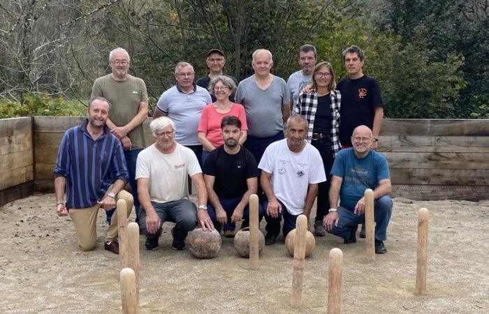 Sengues. Bowler in Cantal ausgestellt