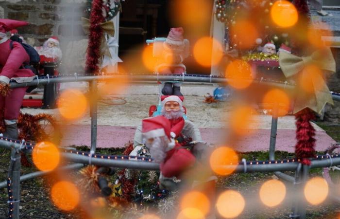 „Wenn meine 160 Weihnachtsmänner angezündet sind, verbrauche ich viel Strom“