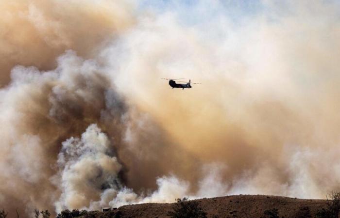 Vereinigte Staaten: Feuer verwüstet Ventura County, Kalifornien, angefacht durch heißen Wind