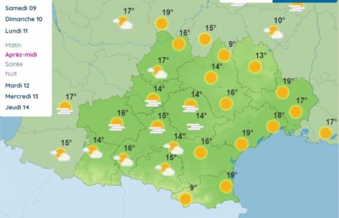 KARTEN. Hier sind die Prognosen von Météo France für das lange Wochenende des 11. November in Toulouse und Okzitanien