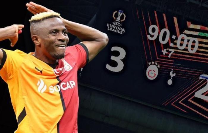 Galatasarays Victor Osimhen erschütterte Europa! „Er hat die Verteidigung von Tottenham beleidigt“ – Galatasaray