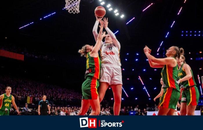 Die Belgian Cats dominieren Litauen: ein erfolgreiches Wiedersehen nach den Olympischen Spielen (81-70)