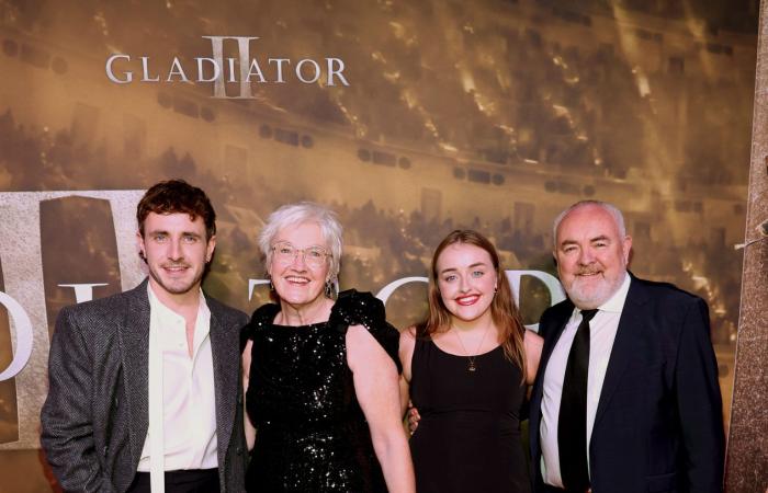 Paul Mescal und Irlands größte Stars besuchen die irische Premiere von Gladiator II!