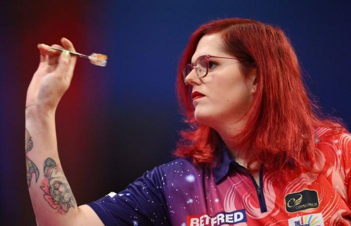 Van Leuven ist Van Gerwen bei seinem Debüt beim Grand Slam of Darts nicht gewachsen