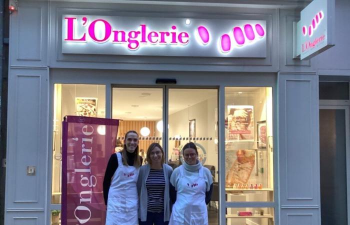 Morinne übernimmt die Leitung des Nagelstudios L’Onglerie® in der Innenstadt von Cherbourg