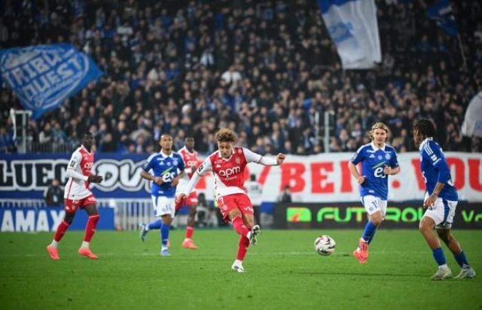 Monaco besiegt Straßburg in zehn Minuten und kehrt zum Sieg in der Ligue 1 zurück