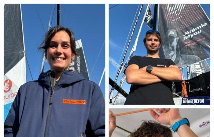 Nachdem sie das Segeln in La Rochelle für sich entdeckt haben, sind sie Teil der Skipperteams des Rennens