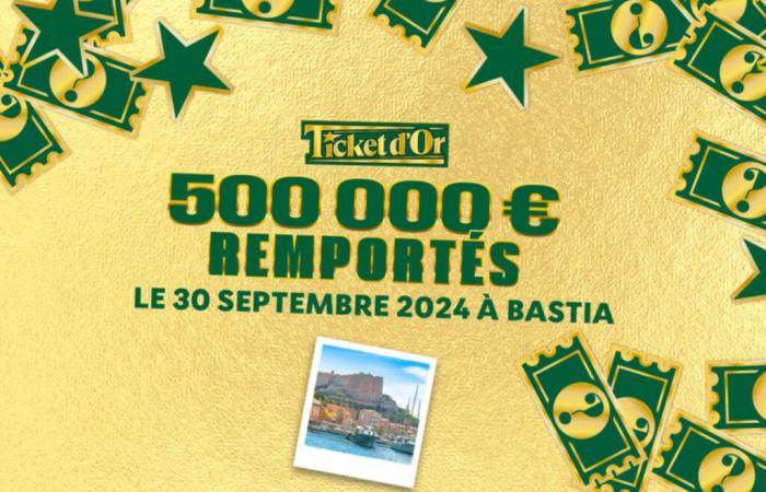 Ein korsisches Paar gewinnt in Bastia 500.000 Euro