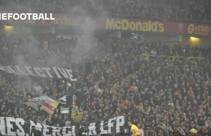 Banner gegen die LFP, Unterbrechung und Tifo … Ein lebhaftes 54. geschlossenes Tor für RC Lens-Nantes