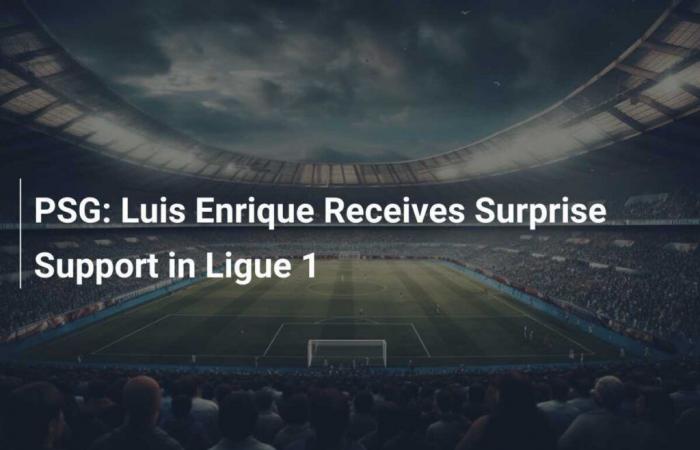 PSG: Luis Enrique erhält überraschende Unterstützung in der Ligue 1