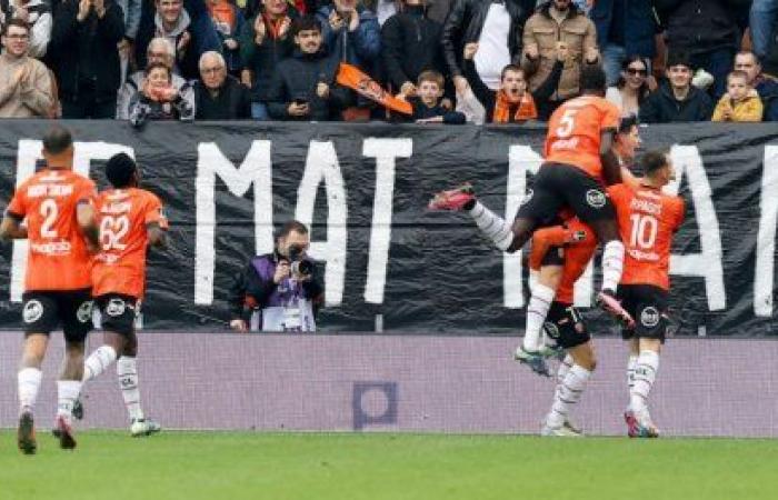 Lorient dominiert Guingamp und kehrt zu Paris FC zurück, wobei er an Pau festhält