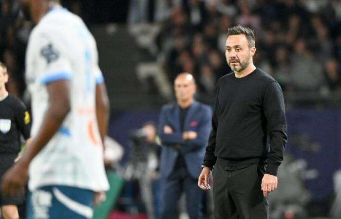 Roberto De Zerbi: „Wenn ich das Problem bin, bin ich bereit zu gehen“ – Ligue 1 – J11 – Marseille-Auxerre (1-3)