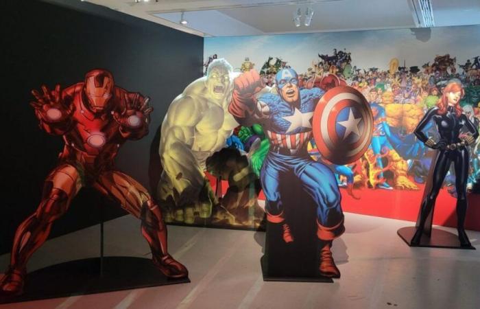 Besuch der Marvel-Comic-Ausstellung in Angoulême